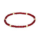 Gameday Flirty Presence Bracelet - Maroon