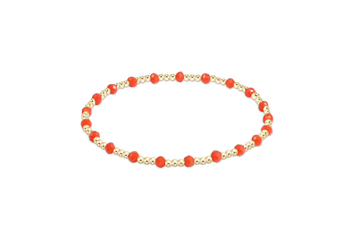 Gameday Flirty Sincerity Bracelet Bright Orange