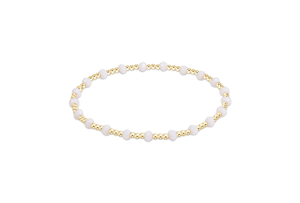 Gameday Flirty Sincerity Bracelet - White