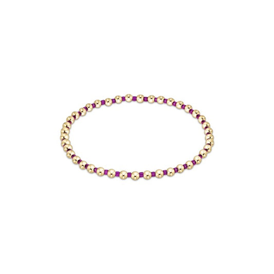 Hope Grateful Bracelet -
Fuchsia