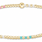 HOPE JOY PATTERN 2MM BEAD BRACELET - HOT MESS SS25