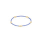 Hope Purpose Gold Bracelet - Bright Blue