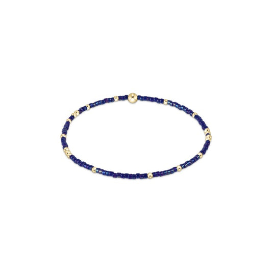 Hope Unwritten Bracelet -
Blue Metallic