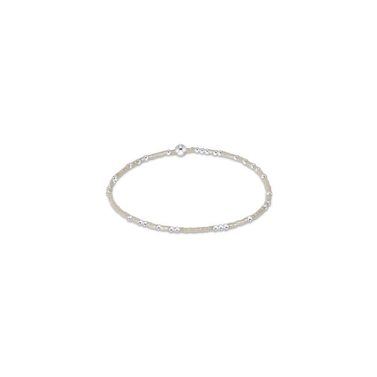 Hope Unwritten Sterling Bracelet - Milkshake