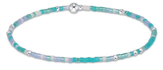 HOPE UNWRITTEN STERLING BRACELET - MAN, I TEAL LIKE A WOMAN