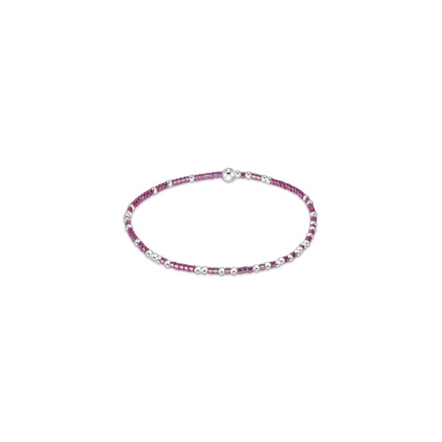 Hope Unwritten Sterling Bracelet - Pink Metallic