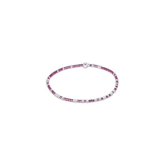 Hope Unwritten Sterling Bracelet - Pink Metallic