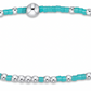 HOPE UNWRITTEN STERLING BRACELET - TURQUOISE