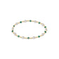 Pearl Sincerity Pattern 4mm Bead Bracelet - Green