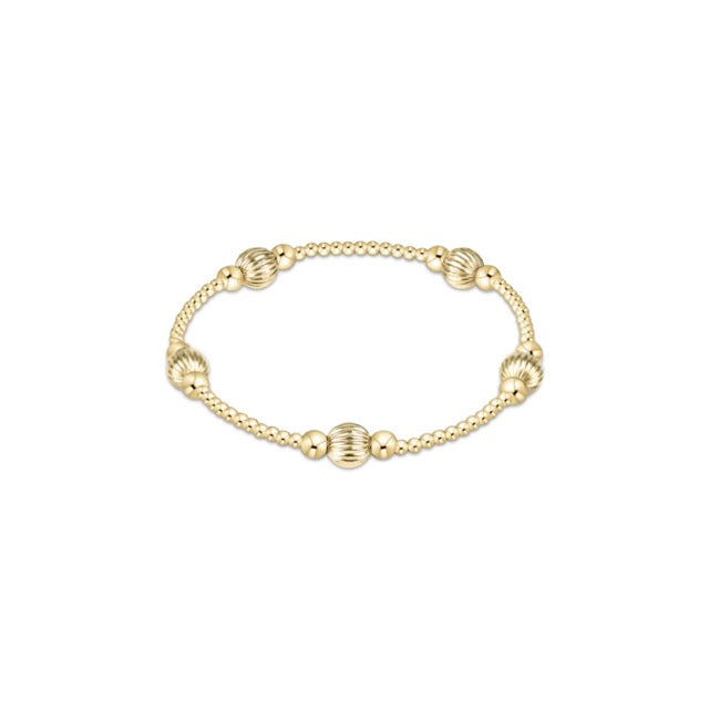 Purpose Dignity 6mm Bead Bracelet - Gold