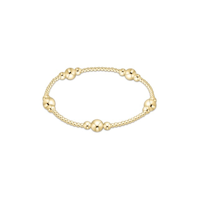 Purpose Gold 6mm Bead Bracelet
