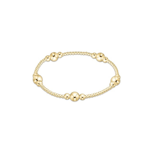 Purpose Gold 6mm Bead Bracelet