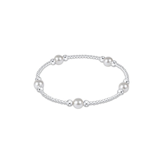 Purpose Pearl 6mm Bead Bracelet - Sterling