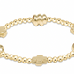 Admire Cross 3mm Gold Bracelet