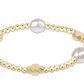 Signature Cross Admire Pearl Pattern 3mm Bead Bracelet