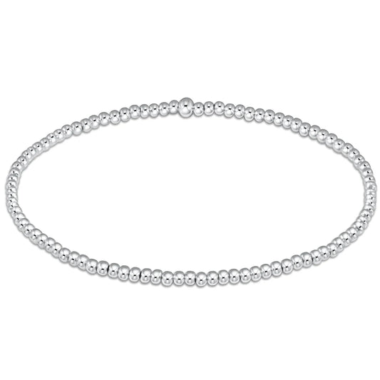 Classic Sterling 2mm Bead Bangle