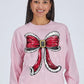 Santa Bow Crewneck