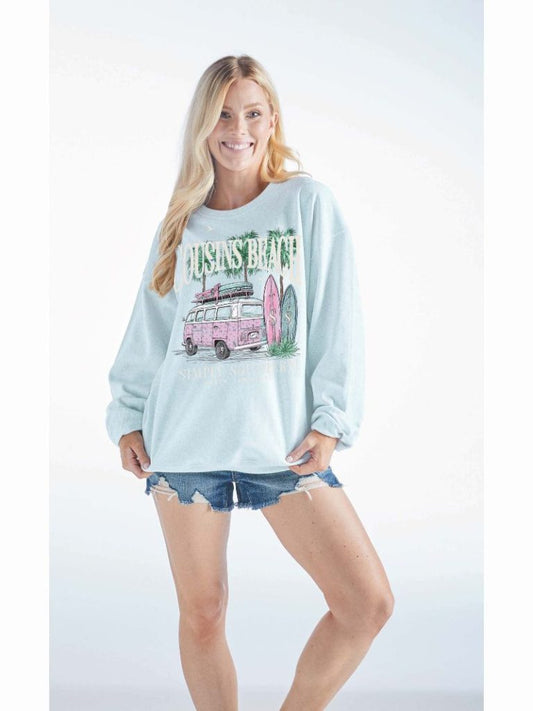Cousins Beach SS Crewneck