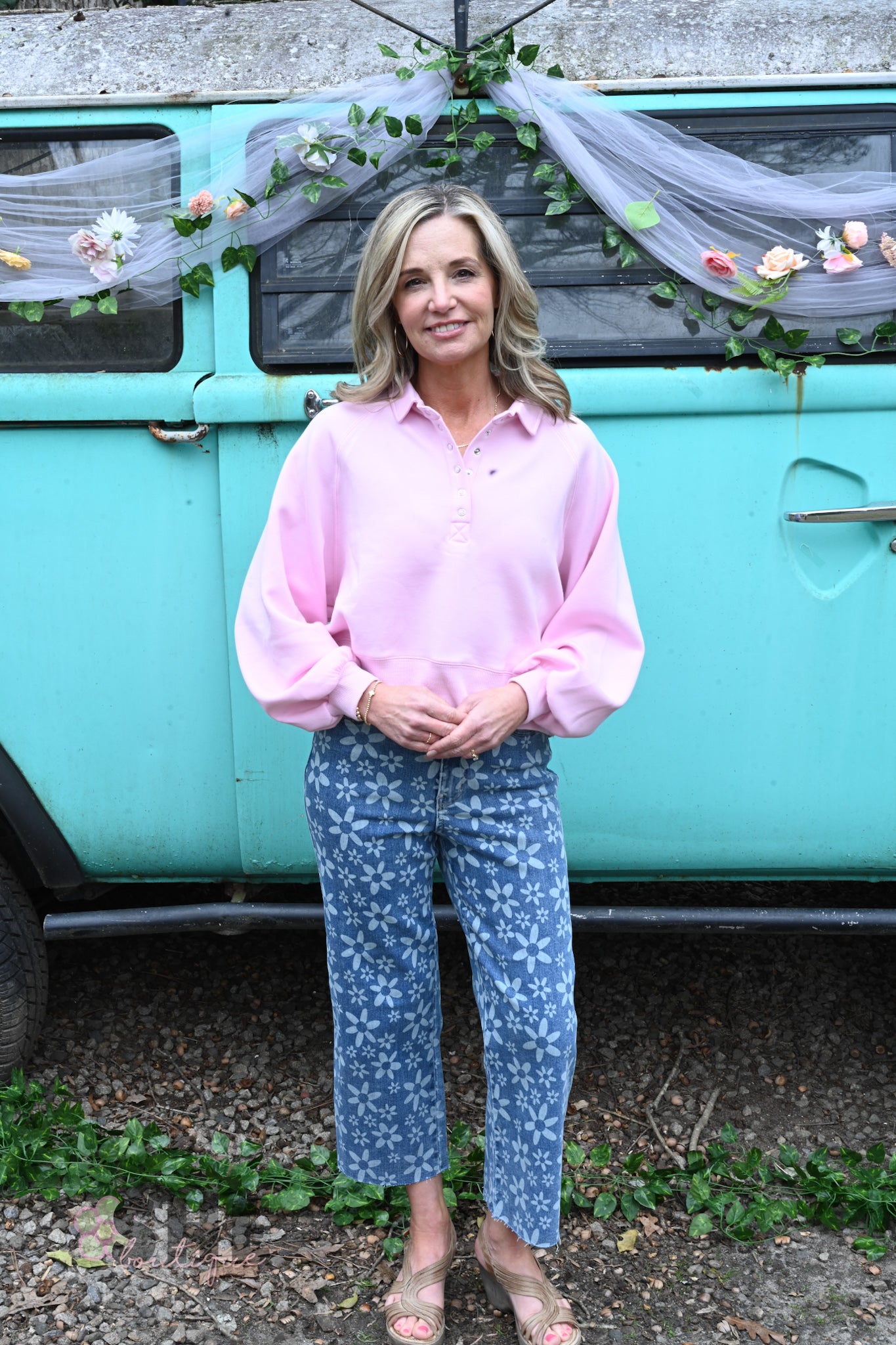 SS Pink Gigi Pullover