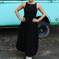 Sabrina Black Maxi Dress