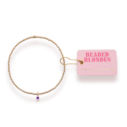 Birthstone Dangle Bracelet BB