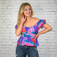 Stay Kind Peplum Top -