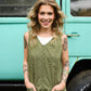 Let's Garden Green Floral Jumpsuit