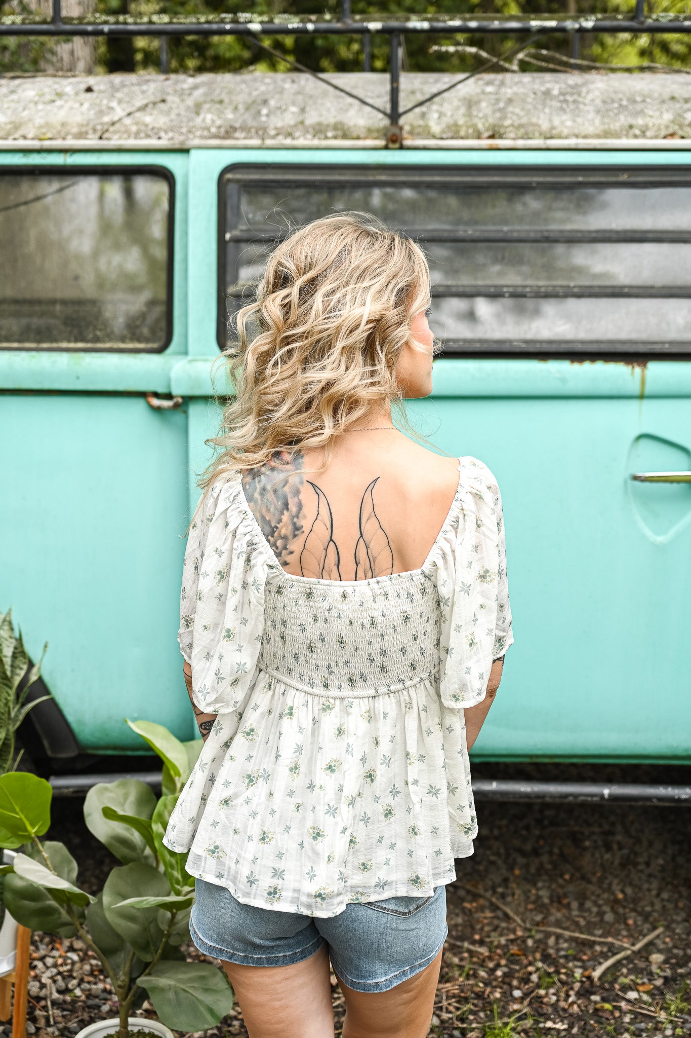 Garden Essence Floral Top
