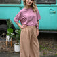 Rose Triple Berries Short Sleeve