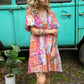 Roxanne Multi Print Dress