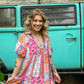 Roxanne Multi Print Dress