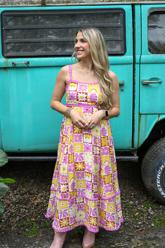 Annabelle Flower Midi
