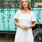 Next Chapter White Midi Dress