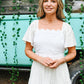 Next Chapter White Midi Dress