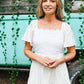 Next Chapter White Midi Dress
