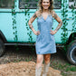 Diane Denim Mini Dress