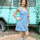 Diane Denim Mini Dress