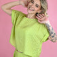 Cosmo Green Top -