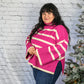 Anchored to Fall Sweater - Pink -