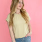 The Pier Tee - Pale Moss -