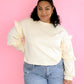Ivanka Ruffle Sleeve Pullover -