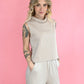 Martha Mock Neck Tank -