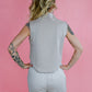 Martha Mock Neck Tank -