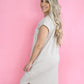 Too Much Creamer Midi Dress -