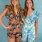 In The Villa Romper - Black -