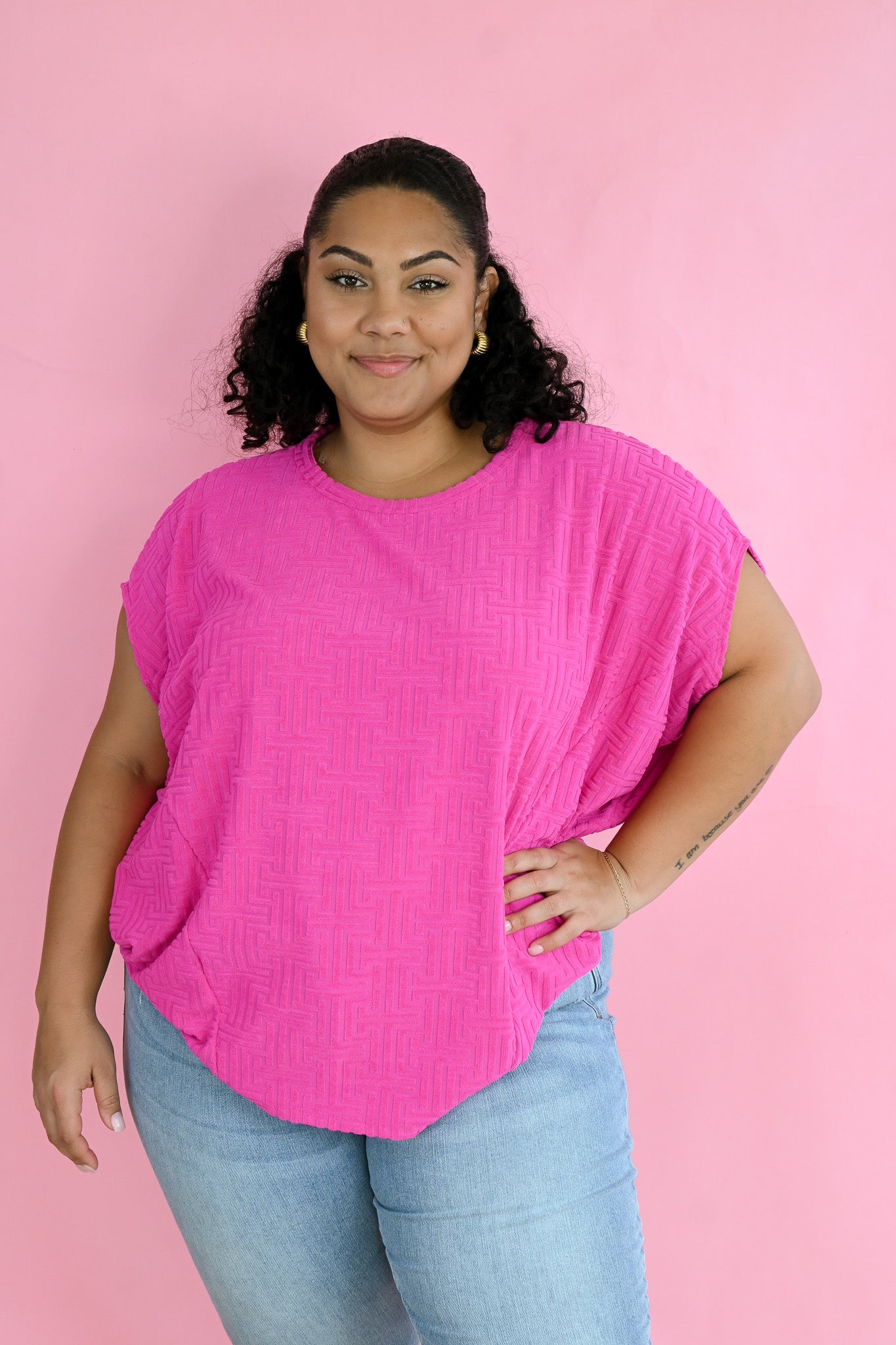 All In Pink Top -