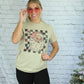 Santa Flower Tee -