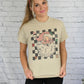 Santa Flower Tee -