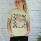 Santa Flower Tee -