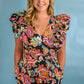 In The Villa Romper - Black -